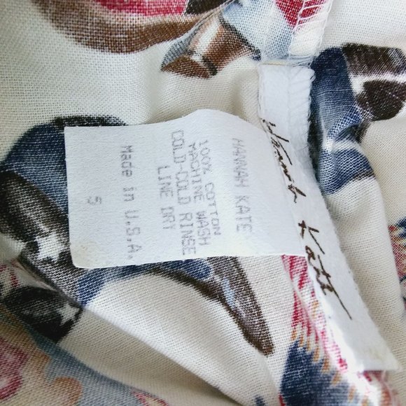 Hannah Kate RARE Boys Cowboy Boots All-Over-Pattern Cuffed Pants, USA, 5 - Picture 9 of 9